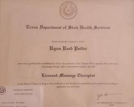 registered massage therapist