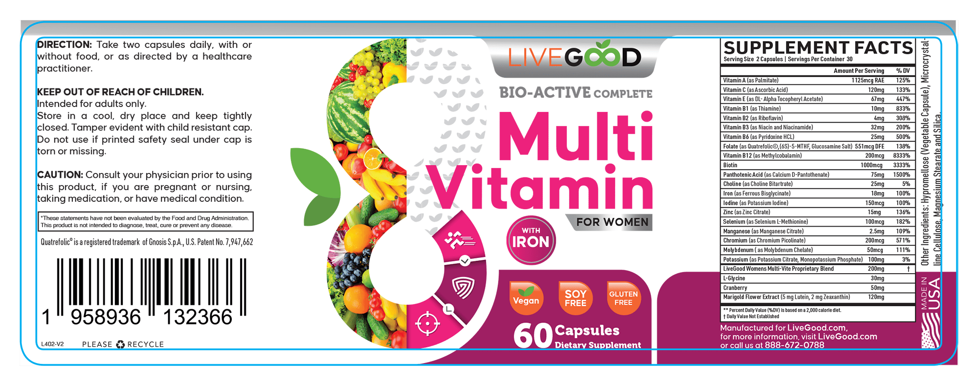top rated multivitamin for women